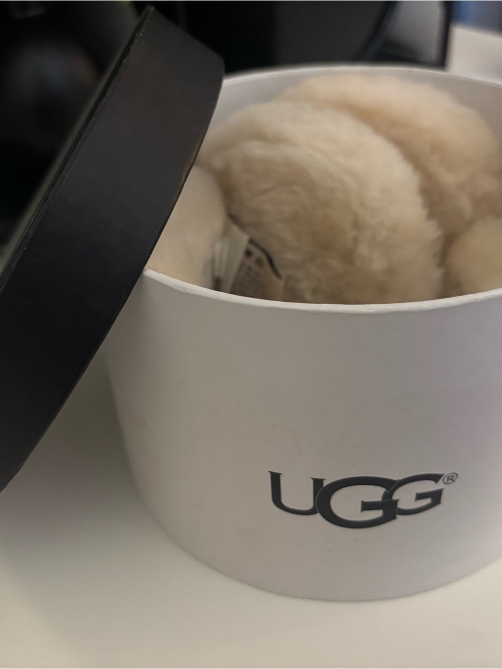 UGG Cream Sheepskin Home Accessory in Natural Cream